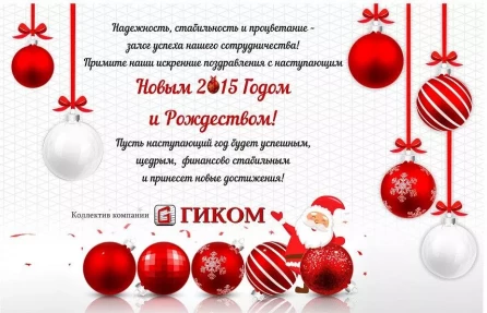 С НОВЫМ 2015 ГОДОМ!